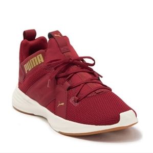 PUMA Contempt Demi Cross Trainer Sneakers Intense Red-Puma Team Gold